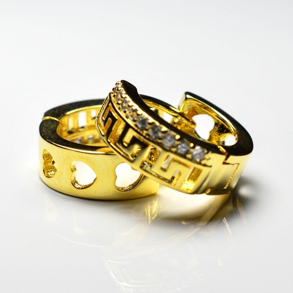 Jewelry - Women's Gold Plated Earrings